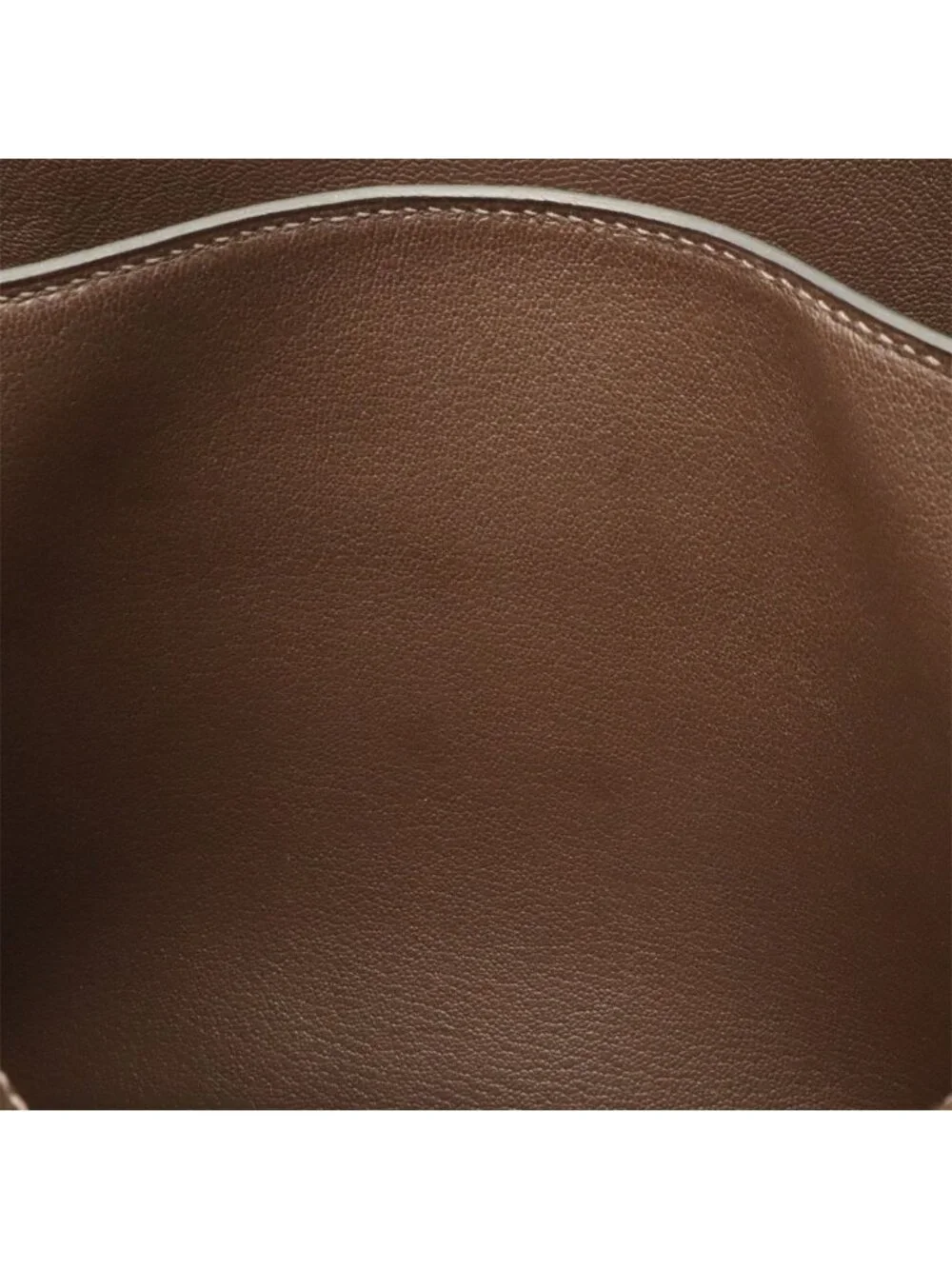 Hermes Steve Besace 35 Shoulder Bag Crossbody Taurillon Clemence Leather Brown